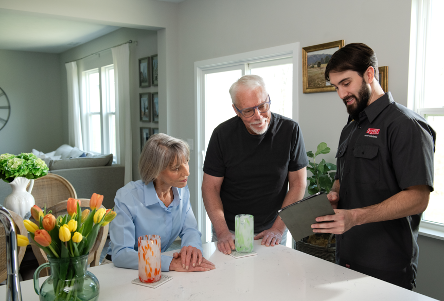 Dealer With Couple IPad